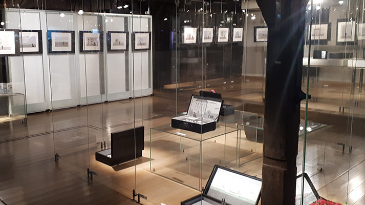 modułowe systemy wystawiennicze realizacja muzeum papieru duszniki szklane ścianki